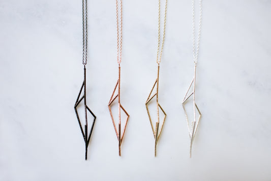 Logo Pendant Necklace