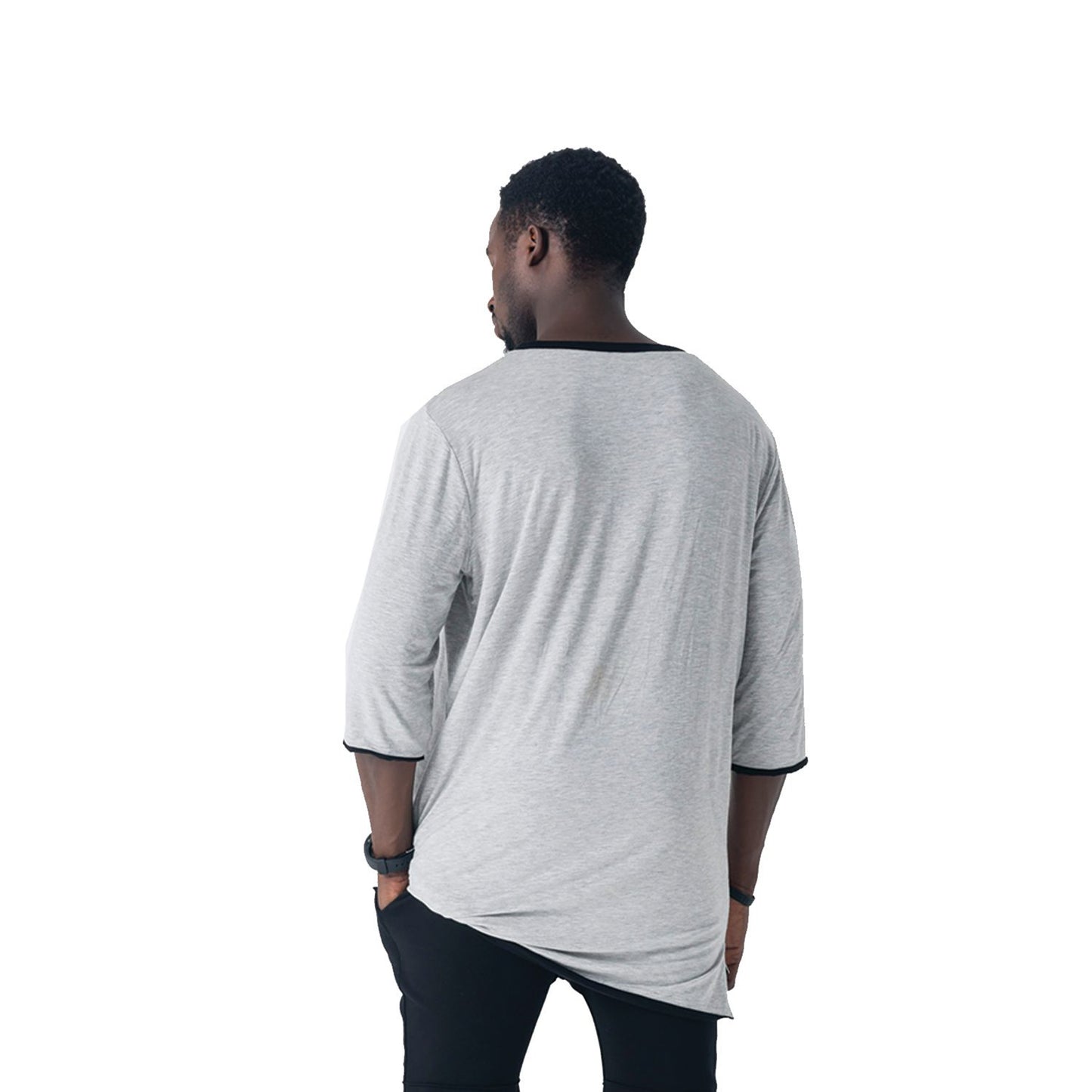 Adult Yom 3/4 Sleeve Reversible Tee