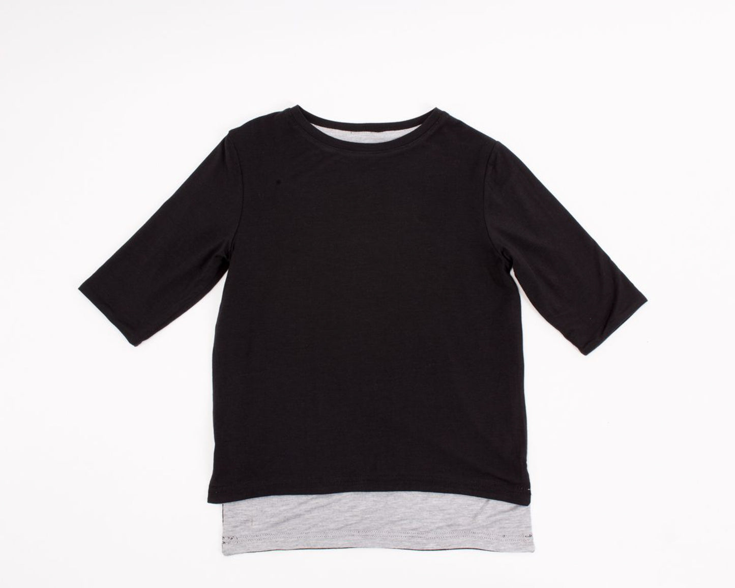 Adult Yom 3/4 Sleeve Reversible Tee